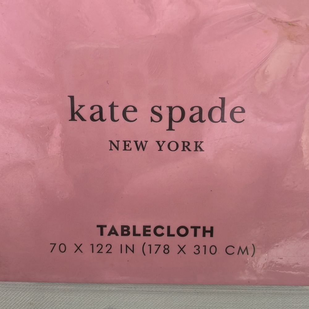 Kate spade NWT tablecloth